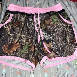 Camo swimwear shorts size small